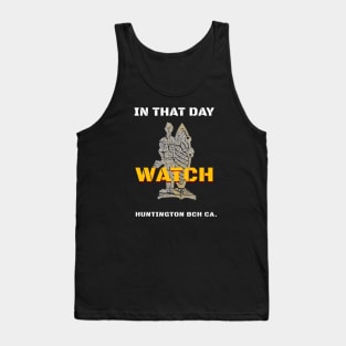 Surfer Watch Huntington Beach California Tank Top